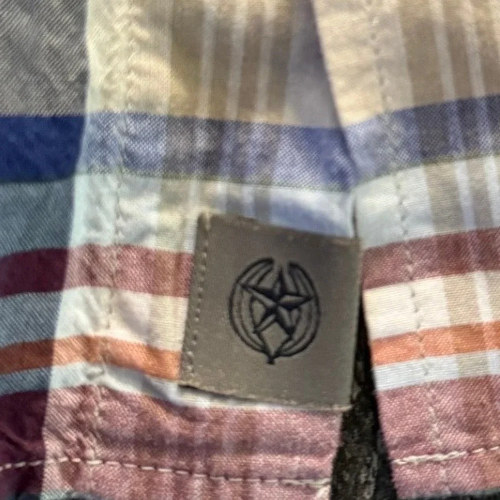 Banana Republic Mens Slim Fit Plaid Button Down Shirt Size M Preppy Collegiate